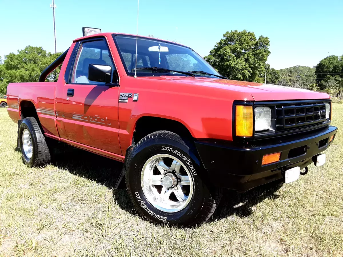 1988 Dodge Power Ram 50 4x4 Turbo Diesel 4 Cylinders 5 Speed Mighty Max 1988 Dodge Power Ram 50 4x4 Turbo Diesel 4 Cyl