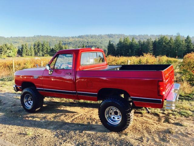 1988 Dodge Power Ram W100 - Power Wagon - 4x4 - Low Miles - Excellent Shape 1988 Dodge Other Pickups