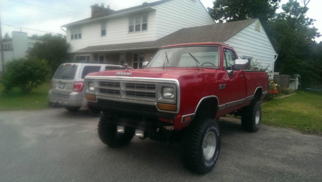 1988 Dodge w100 pickup 5.9L Low milage 1988 Dodge Other Pickups