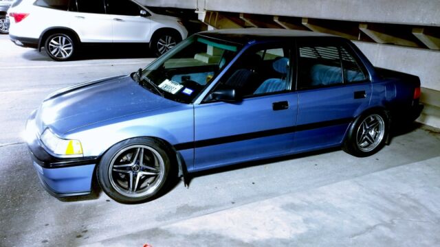 1988 EF Civic DX sedan 1988 Honda Civic DX