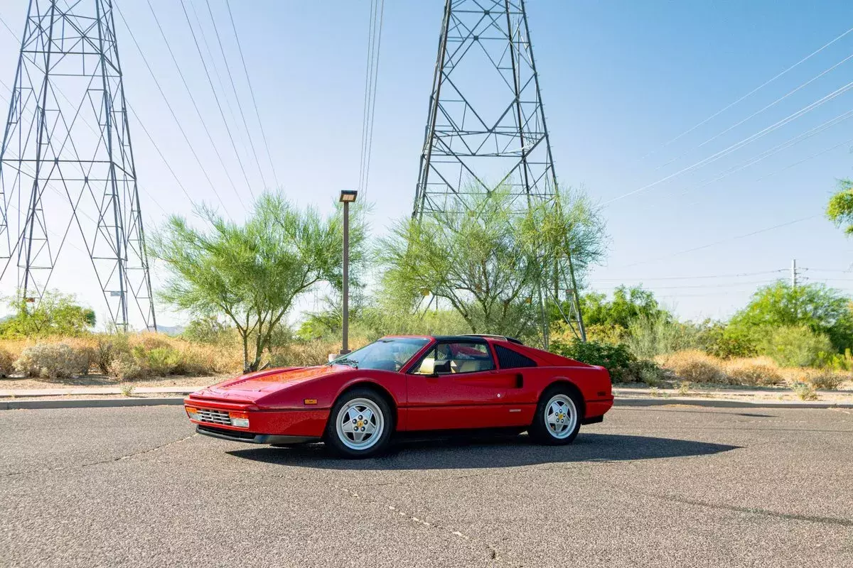 1988 Ferrari 328 GTS GTS 16K Original Miles Rosso Corsa 3.2L Type F105 V8 5 Spee 1988 Ferrari 328 GTS 16K Original Miles