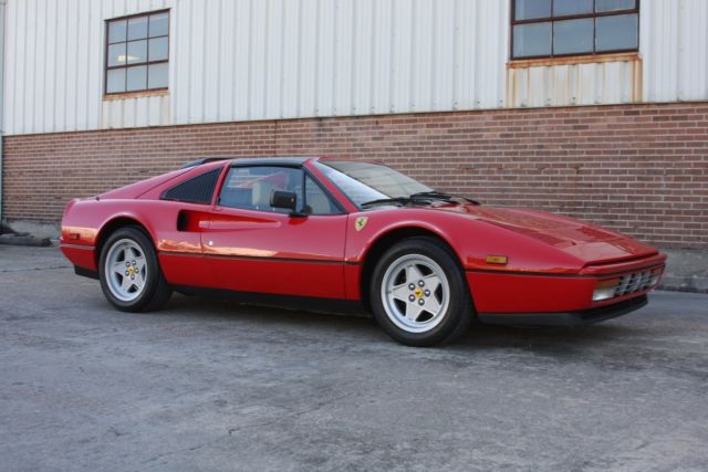 1988 Ferrari 328 GTS, Rosso Corsa/Crema, 30K miles, Fully Serviced, Great Driver 1988 Ferrari 328 GTS