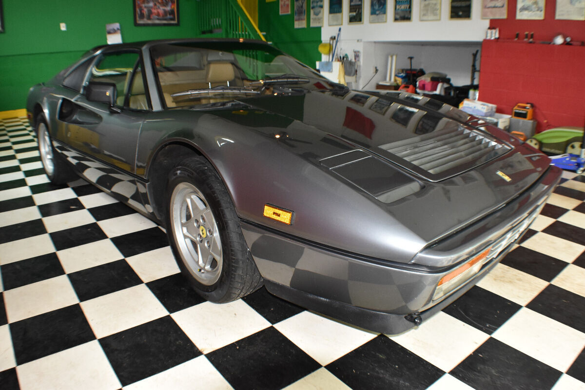 1988 Ferrari 328 GTS Spyder 5 Speed Gray Metallic - photo 10