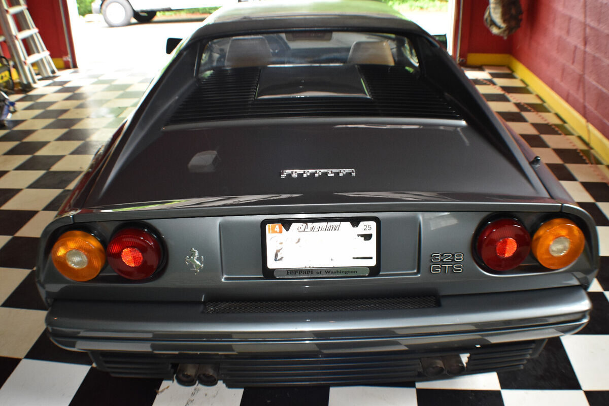 1988 Ferrari 328 GTS Spyder 5 Speed Gray Metallic - photo 7