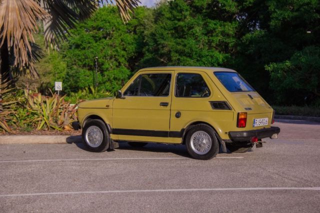 1988 Fiat 126p 126 650E 500 Vintage Polski Polish Maluch Unique 1988 Fiat Other 126p