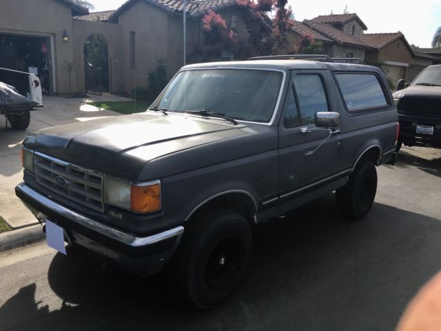 1988 Ford Bronco 4X4, 5.8L EFi 351 cu in Windsor V8, 3-speed C6 automatic. 1988 Ford Bronco XLT