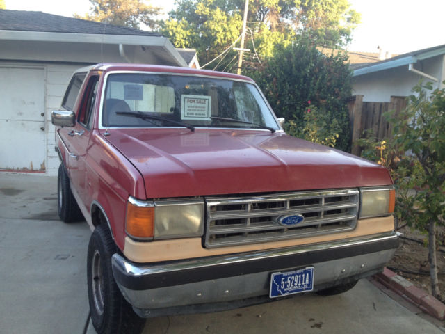 1988 Ford Bronco eddy baur