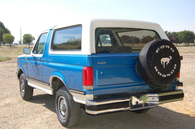1988 Ford Bronco 4x4 One Owner Survivor 100% Rust Free 99k Miles! - photo 6
