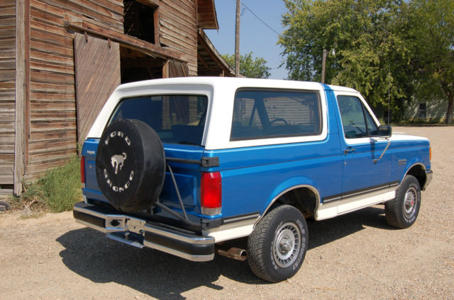 1988 Ford Bronco 4x4 One Owner Survivor 100% Rust Free 99k Miles! - photo 8