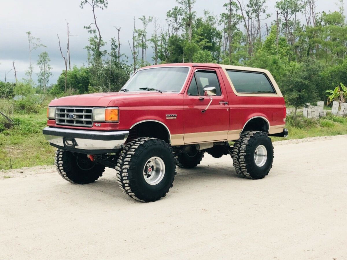 1988 Ford Bronco Eddie Bauer lifted 4X4 only 68k miles NO RESERVE 1988 Ford Bronco