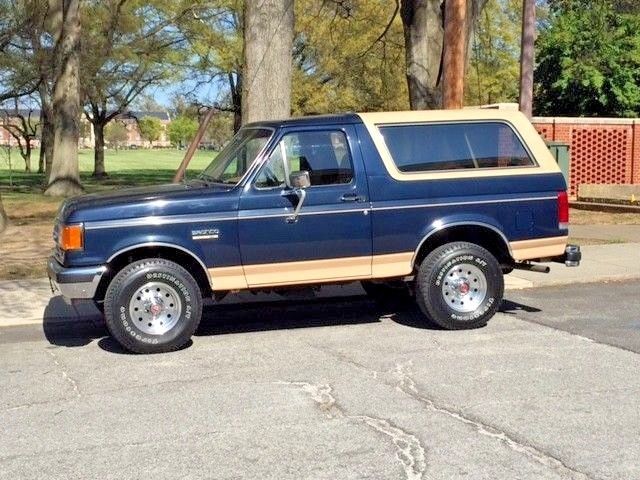 1988 Ford Bronco Eddie Bauer Rust Free Survivor - NO RESERVE 1988 Ford Bronco Eddie Bauer