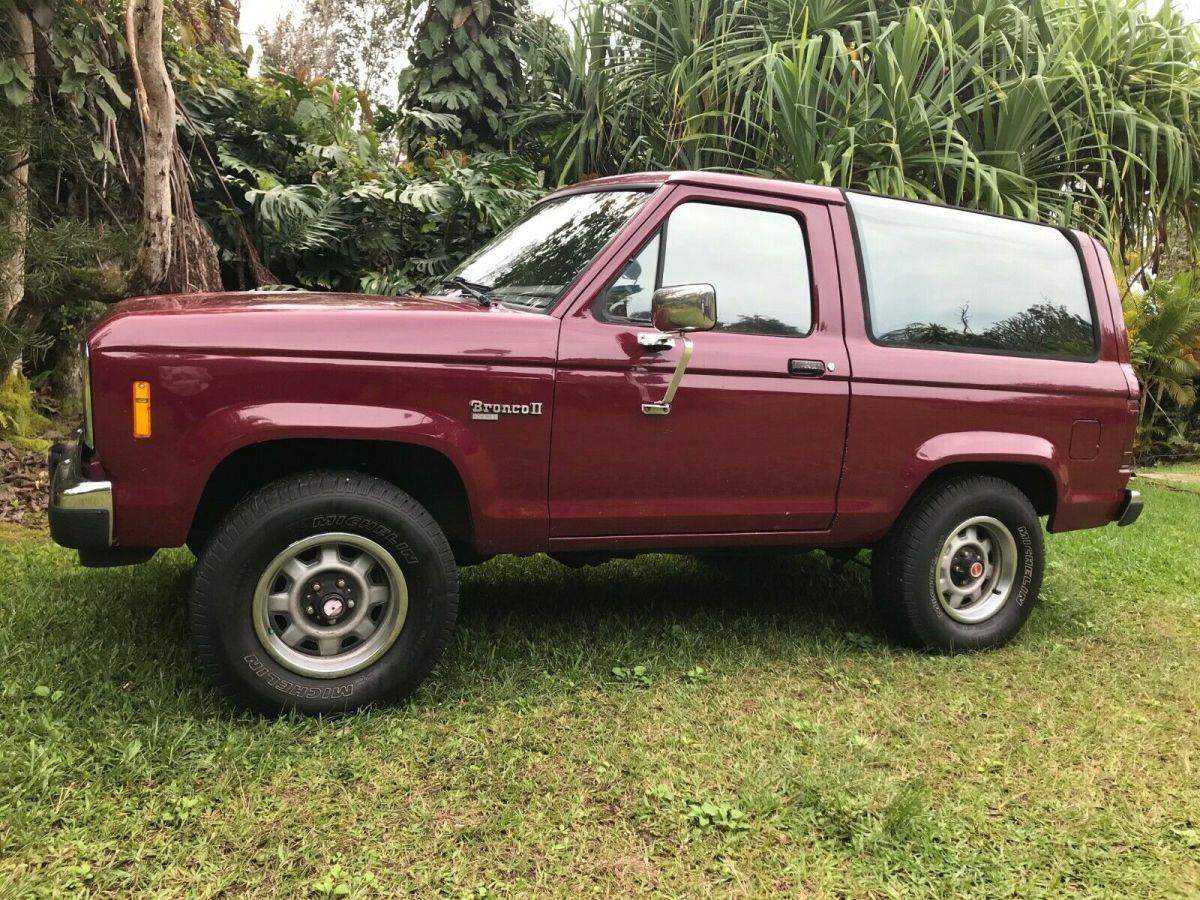 1988 Ford Bronco II 4x4. No Rust, New Transmission ! 1988 Ford Bronco II