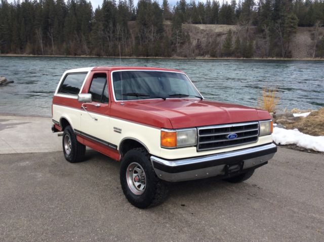 1988 Ford Bronco XLT, 4x4, Excellent Condition,with 57,878 Original miles! 1988 Ford Bronco XLT