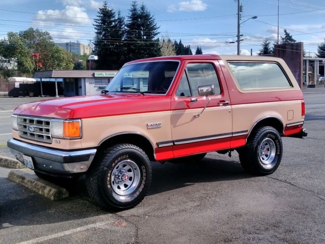 1988 Ford Bronco XLT Eddie Bauer Edition Excellent Condition 100% Rust Free 5.8L 1988 Ford Bronco Ford Bronco XLT Eddie Bauer 4x4
