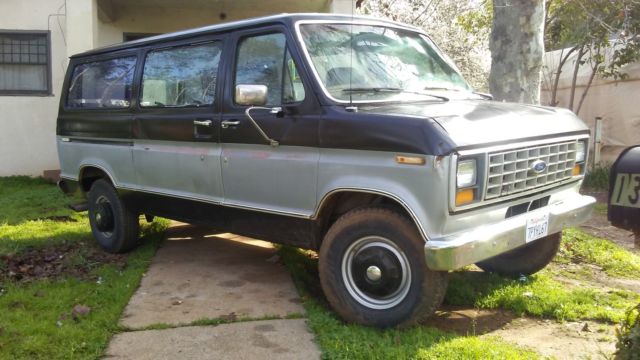 1988 Ford E250 Club Wagon Econoline 1988 Ford E-Series Van E250