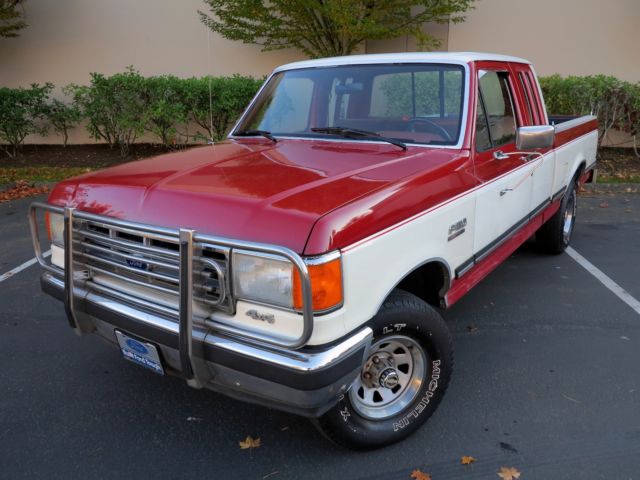 1988 Ford F-150 XLT Lariat - CLEAN SUPERCAB 4X4 - READY TO DRIVE ANYWHERE !! 1988 Ford F-150 Supercab XLT Lariat 4x4