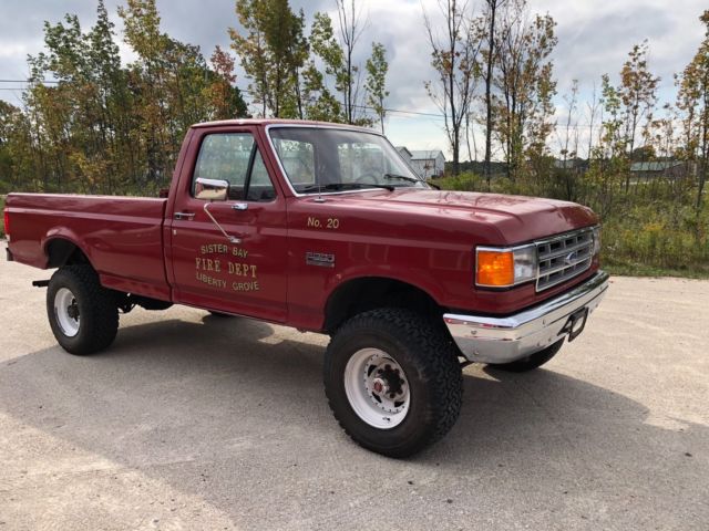 1988 FORD F-350, 4x4, 16,000 MILES, 7.5,, 460 Motor, C-6, NO RUST, 1988 Ford F-350