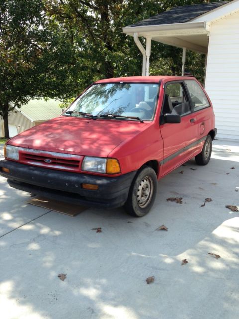 1988 ford festiva 1988 Ford Festiva