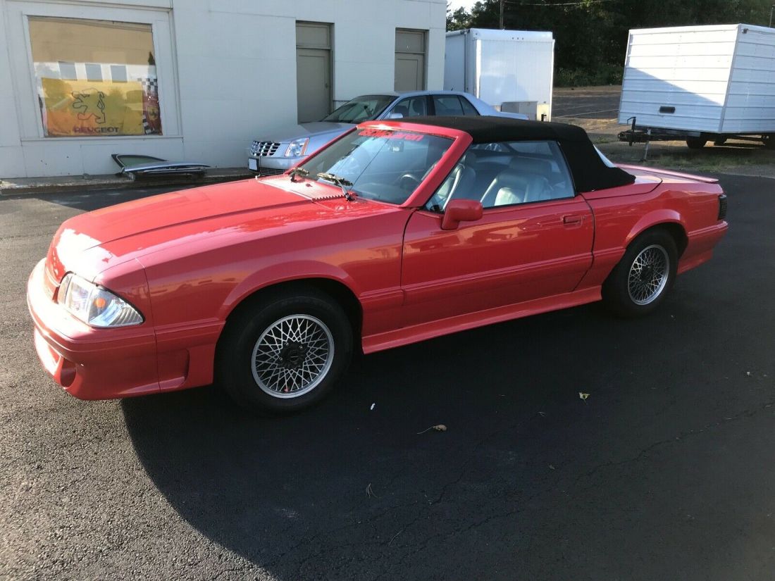 1988 Ford Mustang ASC MCLAREN Convertible