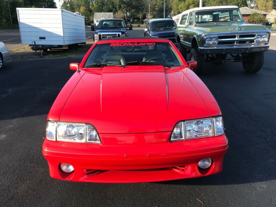 1988 Ford Mustang ASC MCLAREN Convertible - photo 2