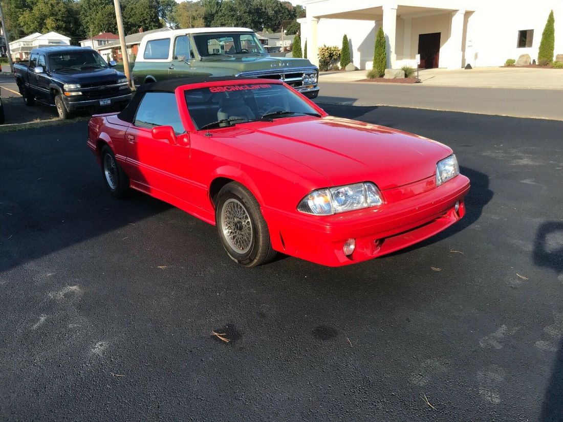 1988 Ford Mustang ASC MCLAREN Convertible - photo 4