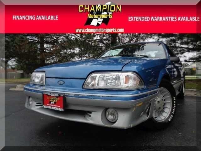 1988 Ford Mustang 2dr Hatchback GT 64016 Miles Blue Hatchback 5.0L A 1988 Ford Mustang 2dr Hatchback GT