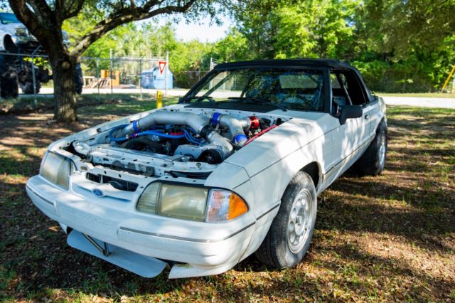 1988 Ford Mustang 48,990 miles w/ 412 CI 9.5" deck World Block 1988 Ford Mustang