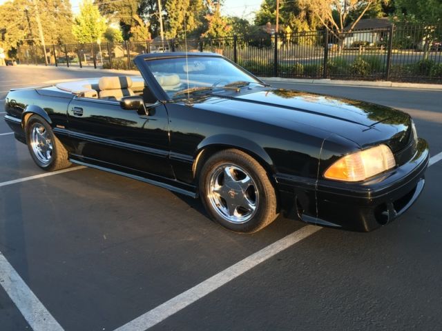 1988 Ford Mustang ASC McLaren Convertible RARE One Owner #924 of 1015 1988 Ford Mustang ASC McLaren