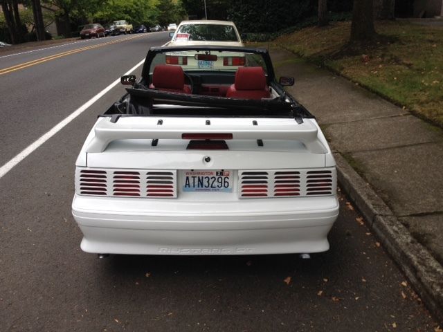 1988 Ford Mustang Fox Body LX 5.0 HO 302 V8 GT Body Fast and fun 1988 Ford Mustang LX
