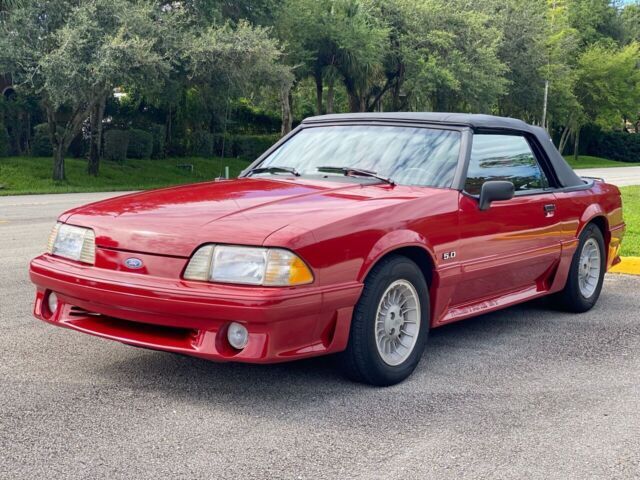 1988 Ford Mustang GT 2dr Convertible Fox Body Classic Muscle Antique FLORIDA l@@ 1988 Ford Mustang GT 2dr Convertible