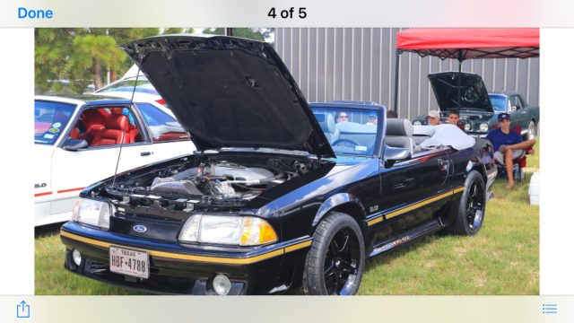 1988 FORD MUSTANG GT CONVERTIBLE (ONLY 10K MILES) 1988 Ford Mustang GT
