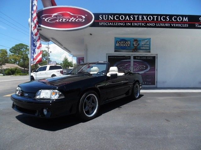 1988 Ford Mustang GT CONVERTILBE 5 SPD W/ONLY 80K MILES! LOCAL CAR, KEPT INDOORS 1988 Ford Mustang GT