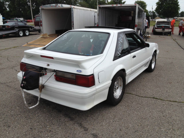 1988 Ford Mustang AMAZING MUSTANG GT FULL RACE CAR RUNS 10:30 CONSISTENTLY - photo 2