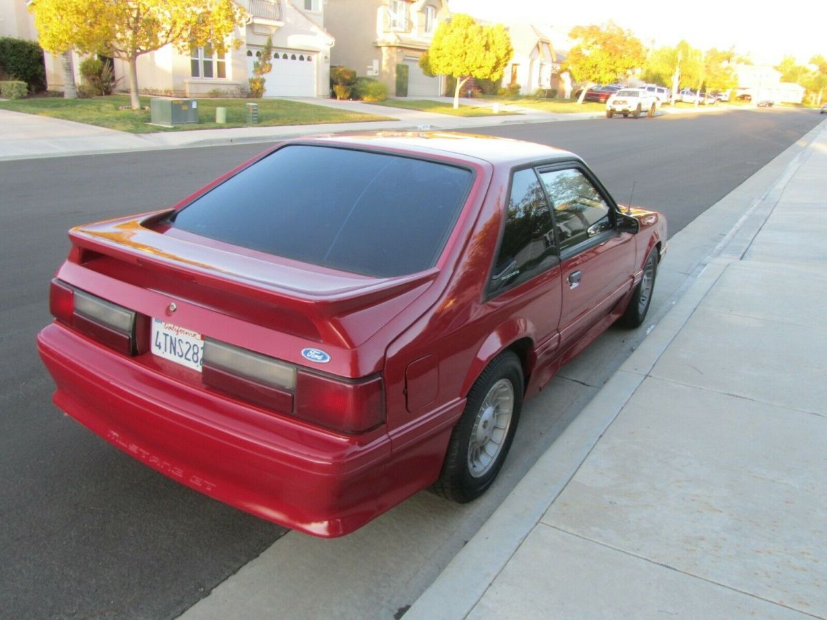 1988 Ford Mustang GT RUST FREE CA CAR 5 Spd CLEAN CARFAX - Performance Upgrades 1988 Ford Mustang GT