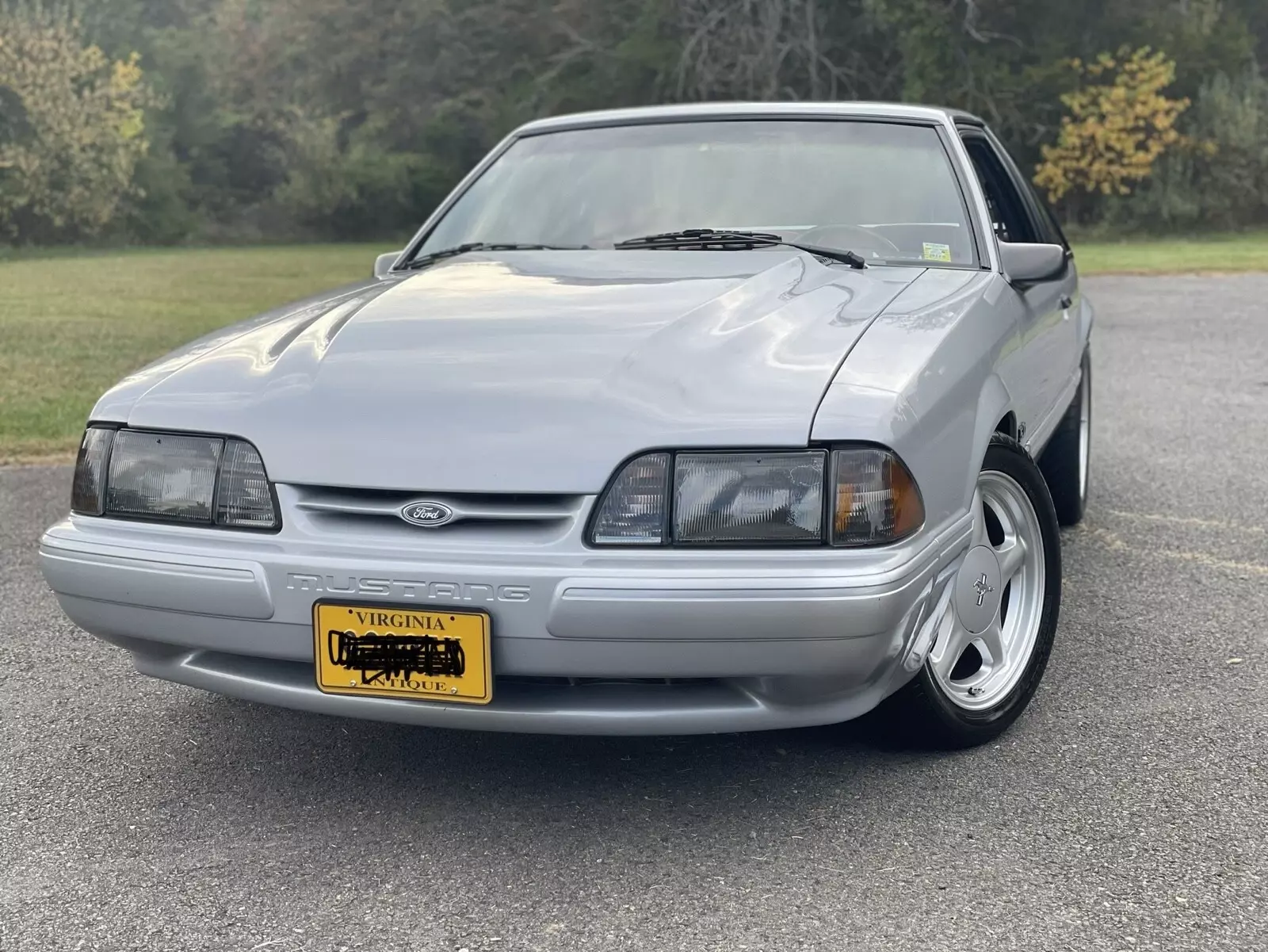 1988 Ford Mustang Hatchback Grey LX 1988 Ford Mustang LX