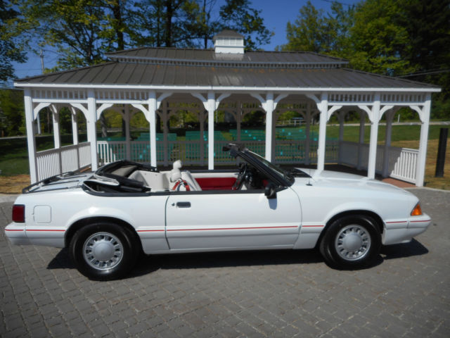 1988 Ford Mustang LX Convertible - 15,000 ACTUAL MILES - STUNNINGLY BEAUTIFUL! 1988 Ford Mustang NO RESERVE AUCTION - LAST HIGHEST BIDDER WINS CAR!