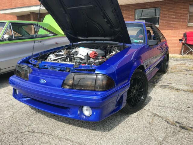 1988 Ford Mustang On3 Turbocharged 10 Sec Street Car PROJECT HOTWHEELS! 5.0L GT 1988 Ford Mustang GT