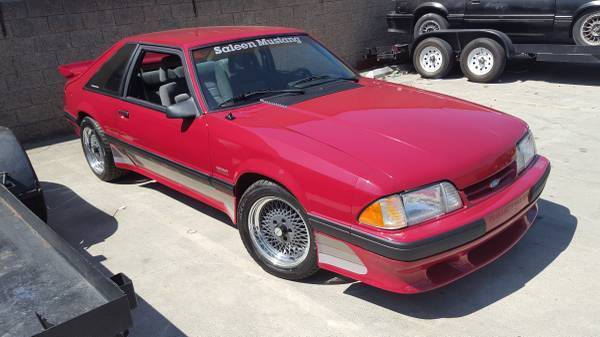 1988 Ford Mustang Saleen car #230, 41,000 original miles, 5 speed, very nice car 1988 Ford Mustang