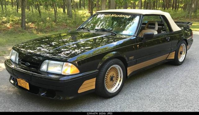 1988 Ford Mustang Saleen Convertible - Rare and desirable color combo- Clean!!! 1988 Ford Mustang LX Convertible 2-Door