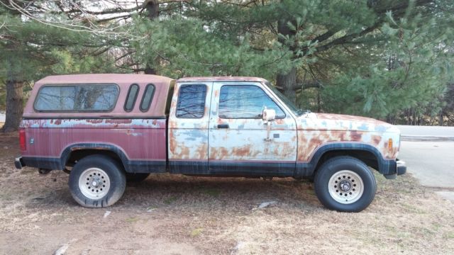 1988 Ford Ranger Extended Cab 4x4 1988 Ford Ranger XLT