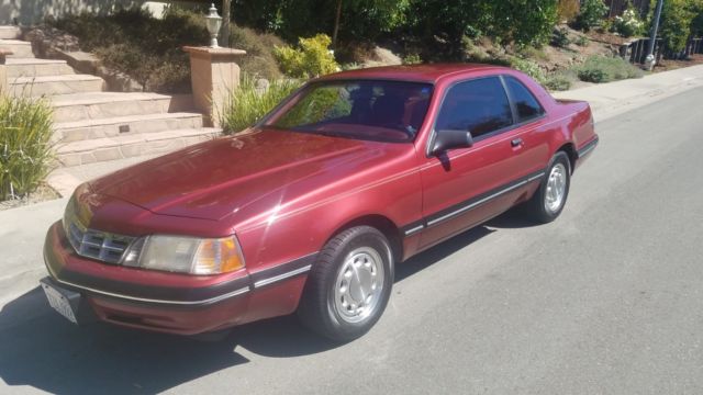 1988 Ford Thunderbird Sports Coupe 82K Miles V8 5.0 - Pristine - NO RESERVE! 1988 Ford Thunderbird Sports Coupe