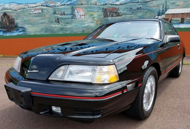 1988 FORD THUNDERBIRD TURBO COUPE ALL ORIGINAL WITH ONLY 449 DOCUMENTED MILES! 1988 Ford Thunderbird
