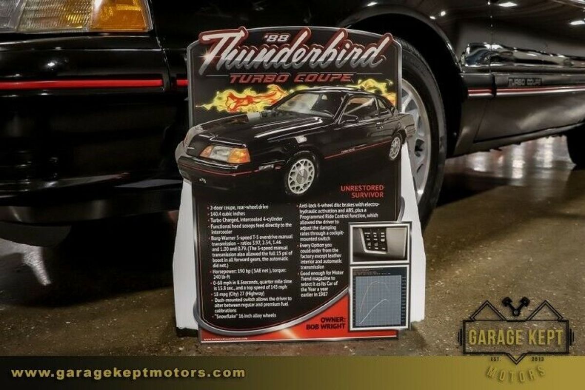 1988 Ford Thunderbird Turbo Coupe - photo 8