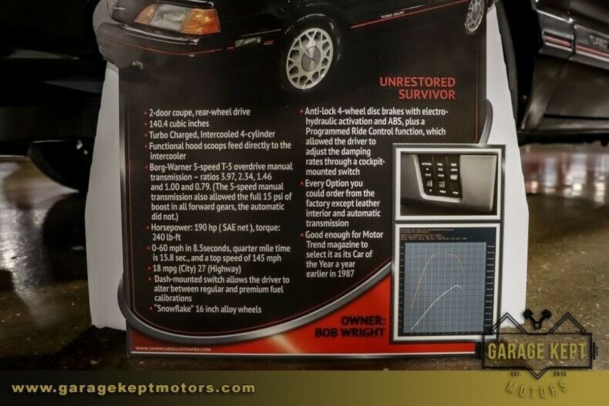 1988 Ford Thunderbird Turbo Coupe - photo 9