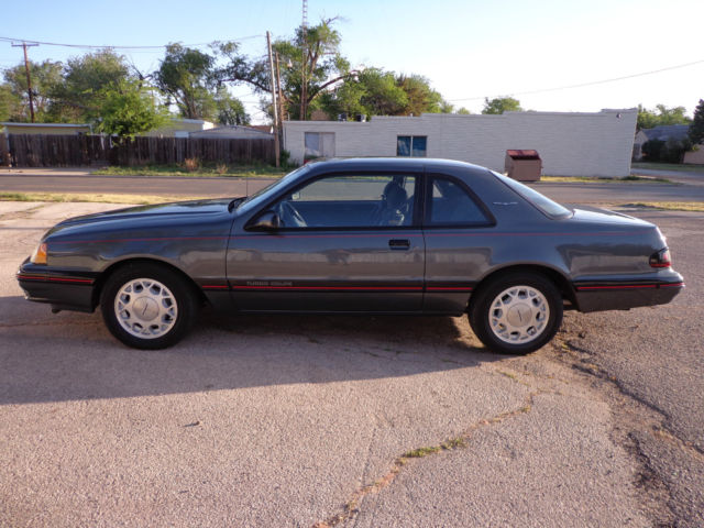 1988 Ford Thunderbird Turbocoupe 78K miles 1988 Ford Thunderbird Turbocoupe