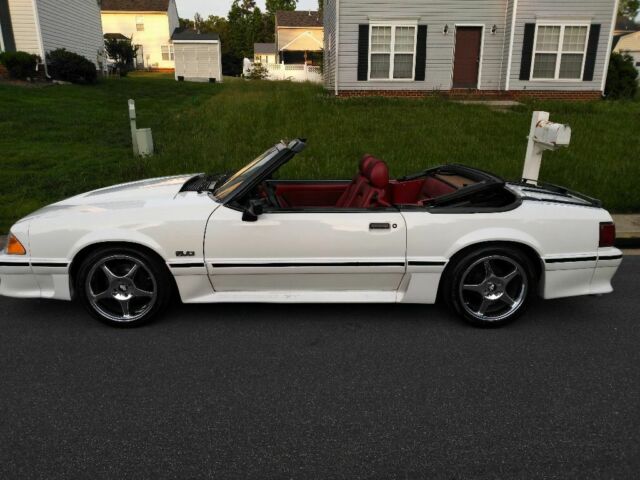 1988 foxbody mustang GT convertible modified 50k original mileage 1988 Ford Mustang GT convertible modified