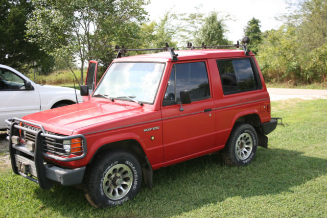 1988 GEN 1 MITSUBISHI MONTERO SPORT SWB SURVIVOR/DRIVER VIDEO extra parts 1988 Mitsubishi Montero base