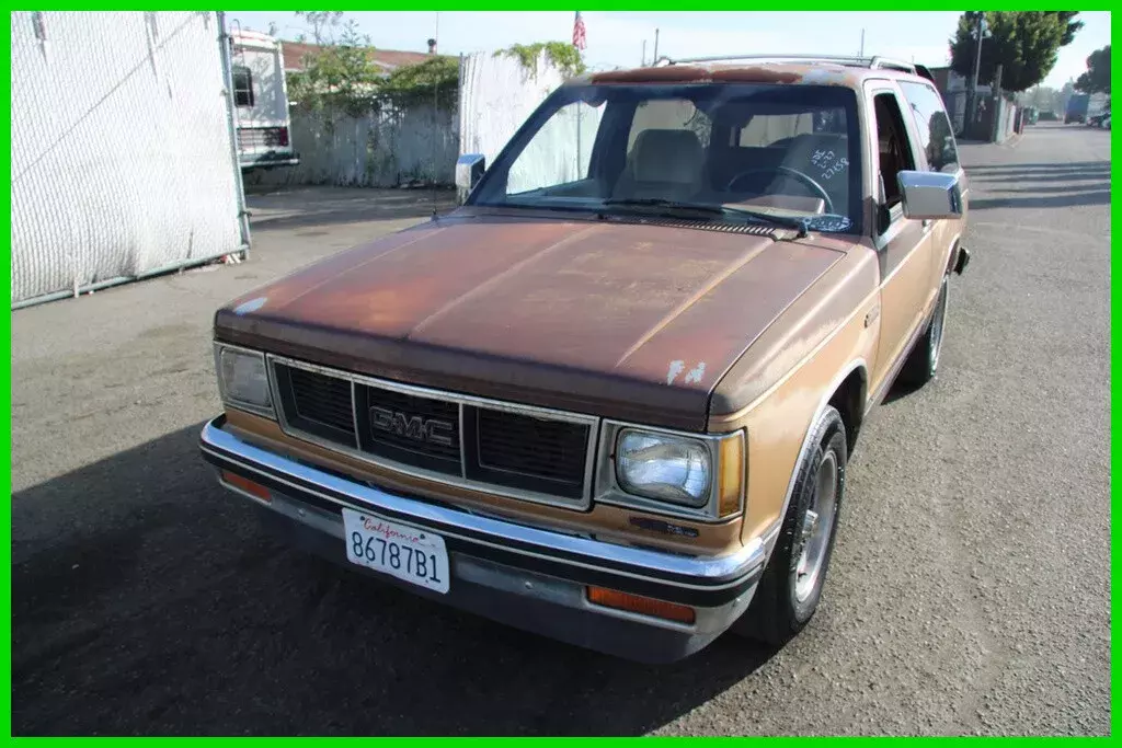 1988 Gmc S-15 Jimmy 4.3 L V6 NO RESERVE 1988 GMC Jimmy
