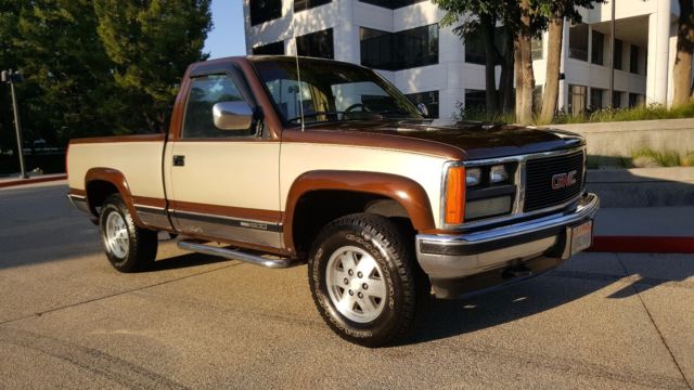 1988 GMC Sierra 1500 SLE SIERRA SHORT BED 4X4 4WD - photo 6