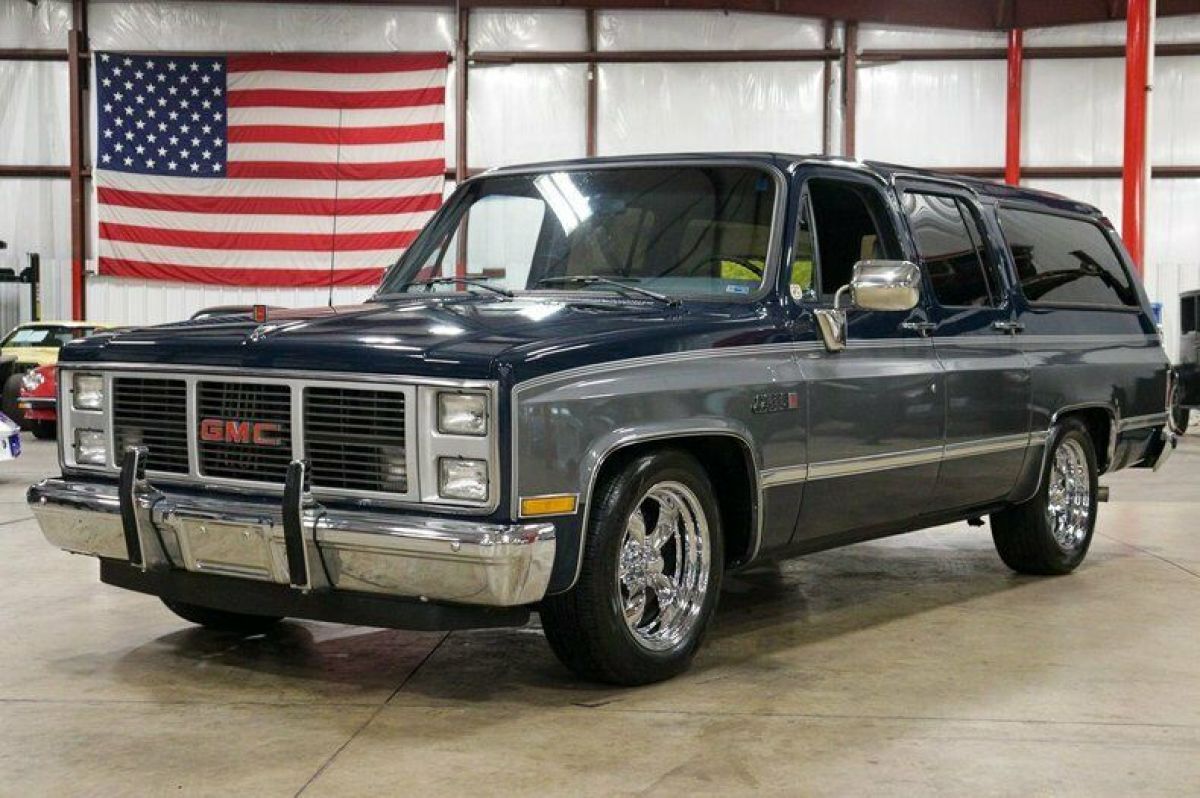 1988 GMC Suburban 29124 Miles Blue/Gray Truck 5.7L V8 Automatic 1988 GMC Suburban